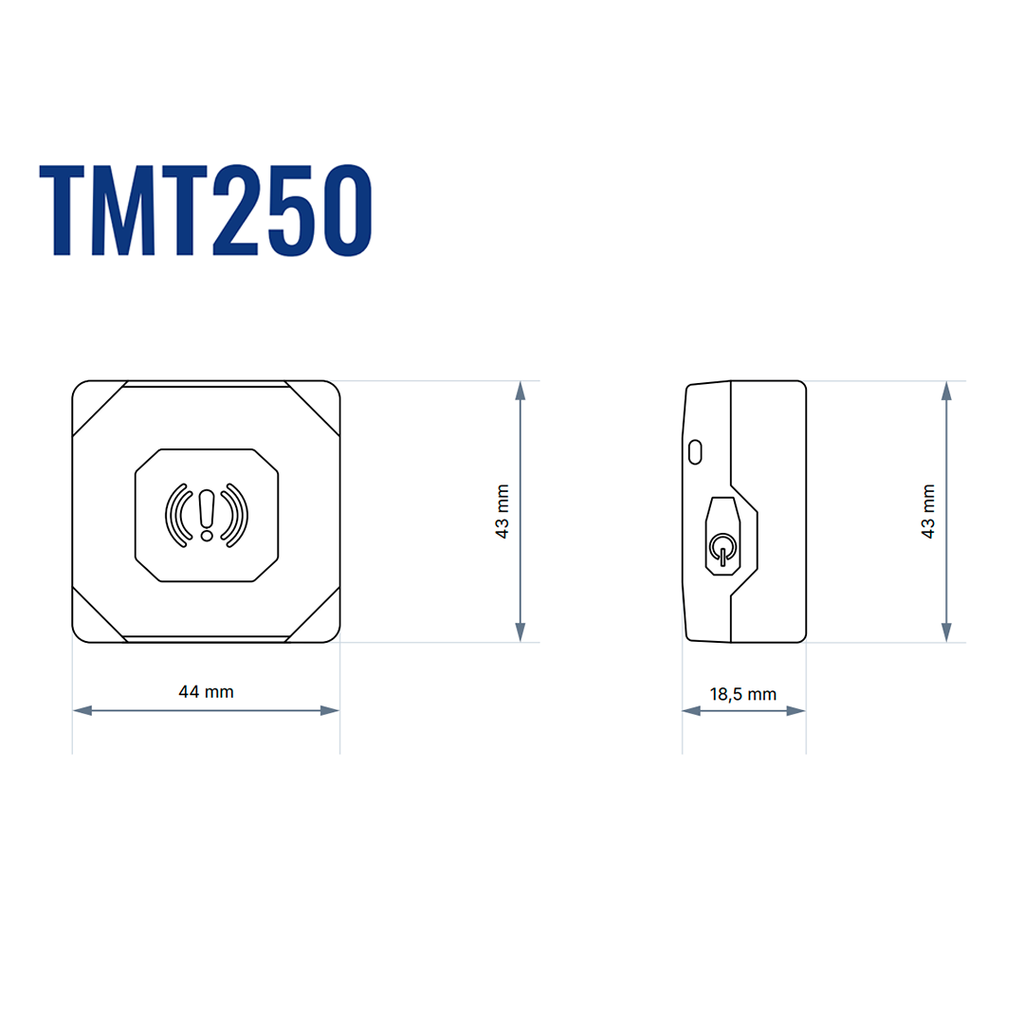 Minirastreador GPS autónomo para seguridad personal 2G - TMT250