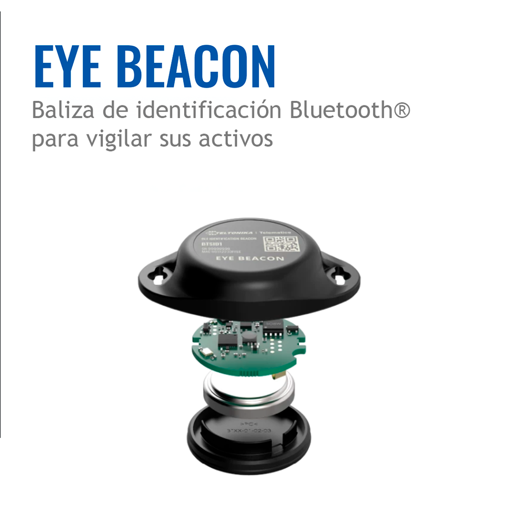 Baliza de identificación Bluetooth para vigilar sus activos - Teltonika BTSID1