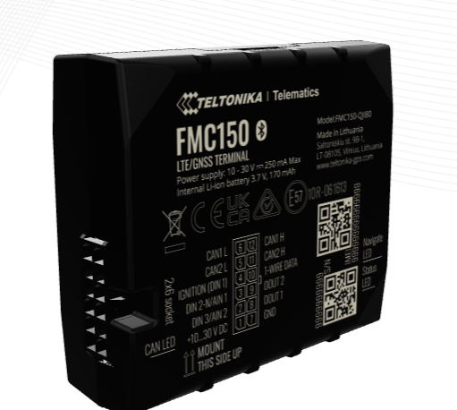 Rastreador GPS Avanzado de múltiples entradas - Teltonika FMC150